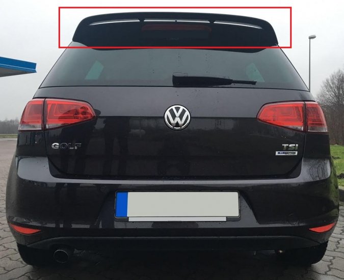 VW GOLF 7 HB:SPOJLER-STRIEŠKA RS-TYPE - Kliknutím na obrázok zatvorte -