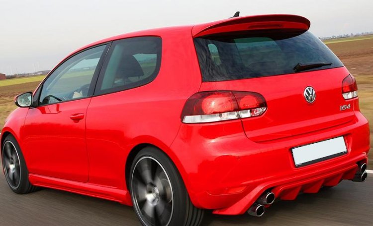 VW GOLF VI:Spojler-strieška MK VI LOOK - Kliknutím na obrázok zatvorte -