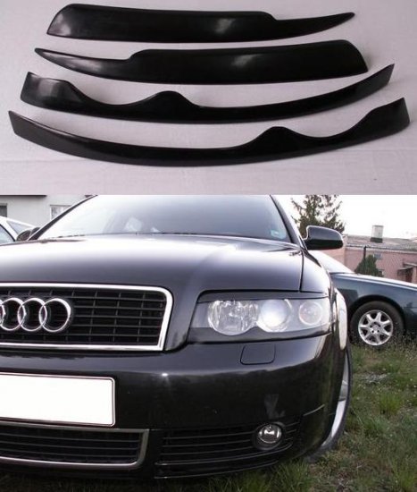 AUDI A4 01-04:MRAČÍTKA SPODNÉ+HORNÉ SADA 4 KS AKCIA - Kliknutím na obrázok zatvorte -