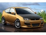 MAZDA 323 C:PREDNÝ NÁRAZNÍK:JAPAN