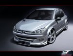 PEUGEOT 206:ROZŠÍROVACÍ BODYKIT WD-SP-2