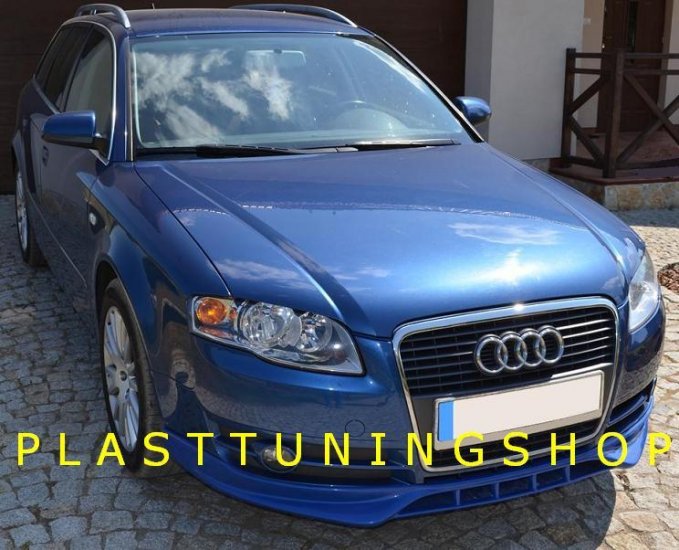 AUDI A4 B7 2004-2008:SPOJLER NA PREDNÝ NÁRAZNÍK S-LINE LOOK - Kliknutím na obrázok zatvorte -
