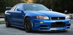 Nissan SKYLINE R34 GTT Wide Body