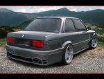 BMW E 30:ZADNÝ NÁRAZNÍK S-LINE