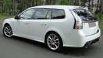 SAAB 93:OD 2007r.COMBI:DIFÚZOR ZADNÉHO NÁRAZNÍKA RX-2