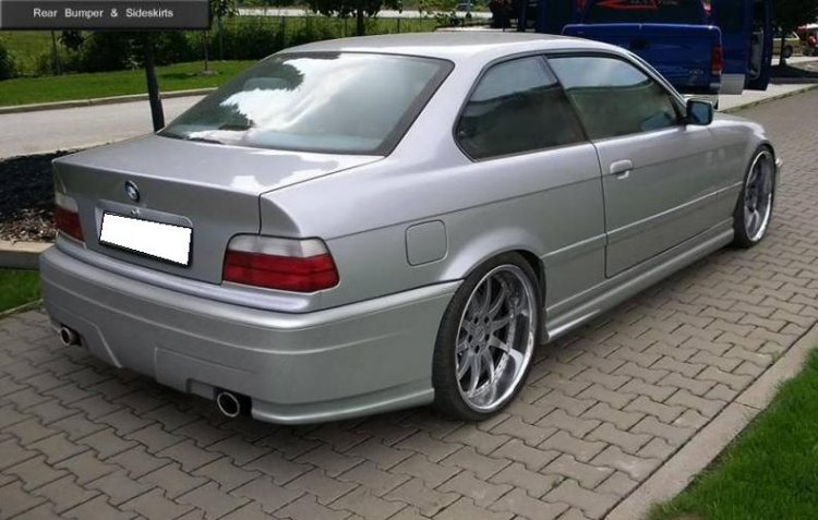 BMW E 36/SEDAN-COUPE/:ZADNÝ NÁRAZNÍK:M-F - Kliknutím na obrázok zatvorte -