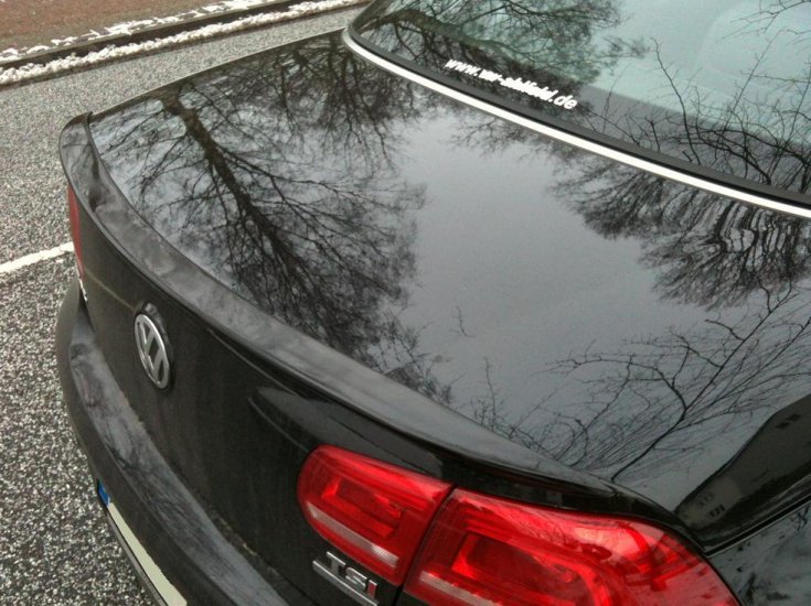 VW EOS Od 2011r:Spojler na zadnú kapotu GT-4 - Kliknutím na obrázok zatvorte -