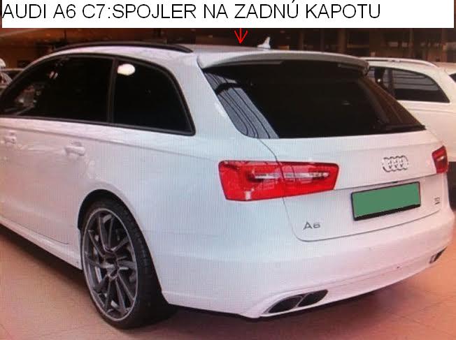 AUDI A6 C7 AVANT:SPOJLER-STRIEŠKA RS - Kliknutím na obrázok zatvorte -