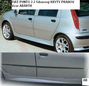 FIAT PUNTO model:2-3.Kryty prahov 3/5-dverový vzor ABARTH /Pár/ - Kliknutím na obrázok zatvorte -