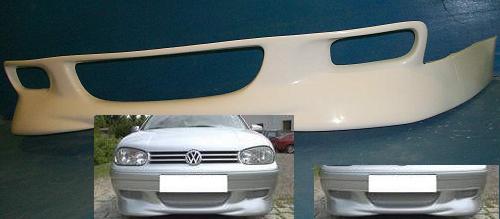 VW GOLF 4 : PREDNÝ SPOJLER NA NÁRAZNÍK GT-1/AKCIA/ - Kliknutím na obrázok zatvorte -