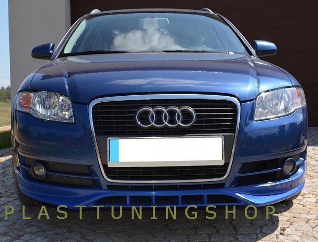 AUDI A4 B7 2004-2008:SPOJLER NA PREDNÝ NÁRAZNÍK S-LINE LOOK - Kliknutím na obrázok zatvorte -