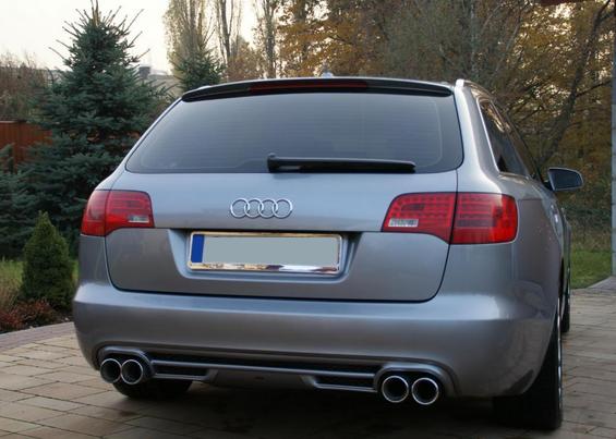 AUDI A6 C6:2005-2008:Avant:Difúzor zadného náraznika Sport - Kliknutím na obrázok zatvorte -