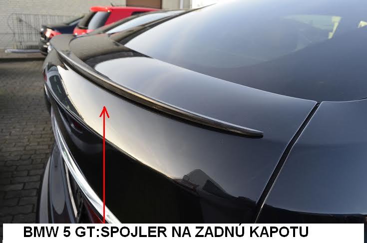 BMW 5 GT:Spojler zadnej kapoty M-LOOK - Kliknutím na obrázok zatvorte -