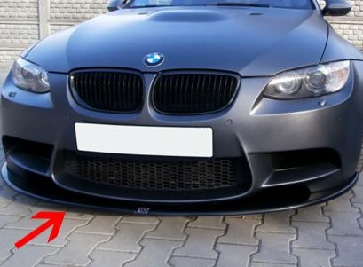 BMW E92/93 Coupe-Cabrio:Spojler na predný nárazník MX-1 s lepiac - Kliknutím na obrázok zatvorte -