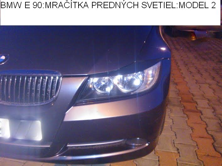 BMW E 90:Mračítka predných svetiel:BADLOCK /Pár/ - Kliknutím na obrázok zatvorte -