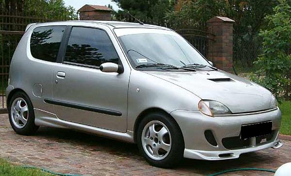 FIAT SEICENTO:PREDNÝ NÁRAZNÍK ASG SPORT - Kliknutím na obrázok zatvorte -