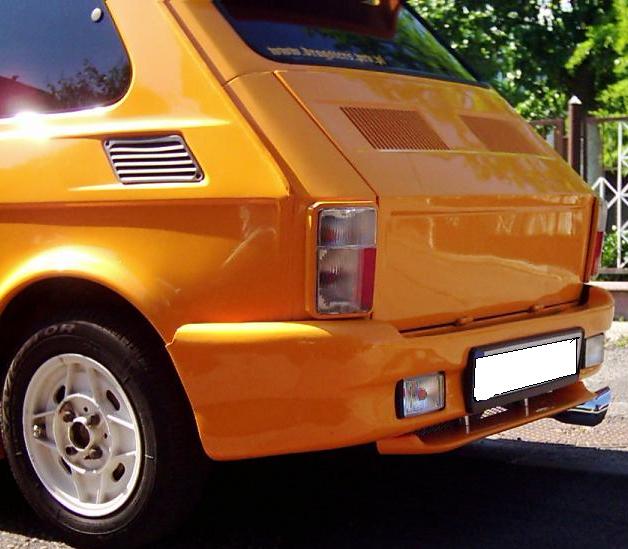 FIAT 126P /maluch/:ZADNÝ NÁRAZNÍK S DIFÚZOROM - Kliknutím na obrázok zatvorte -