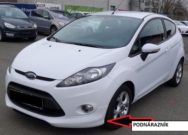 FORD FIESTA 3-5 Dv.2009-2013:PODNÁRAZNÍK PREDNÝ:SPORT-Look - Kliknutím na obrázok zatvorte -