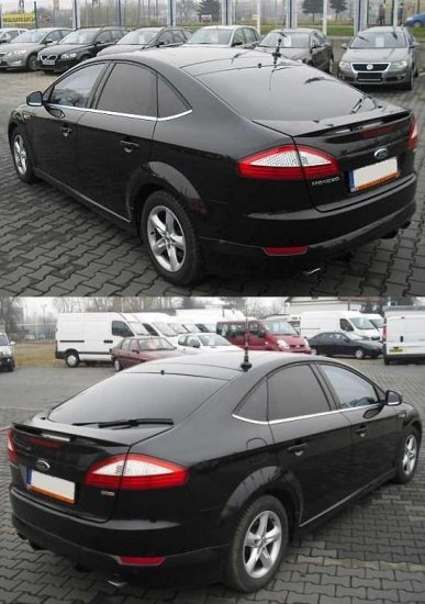 FORD MONDEO MK4 HB:SPOJLER NA ZADNÚ KAPOTU Titanium look - Kliknutím na obrázok zatvorte -