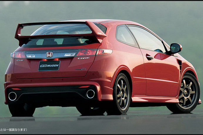 HONDA CIVIC 8 OD 2006:SPOJLER MUGEN-Look - Kliknutím na obrázok zatvorte -