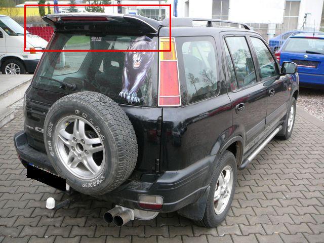 HONDA CRV ROK VÝROBY:1997-2001:SPOJLER-STRIEŠKA - Kliknutím na obrázok zatvorte -