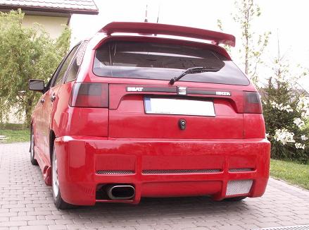 SEAT IBIZA 93-99 zadny naraznik:RACE-1 - Kliknutím na obrázok zatvorte -