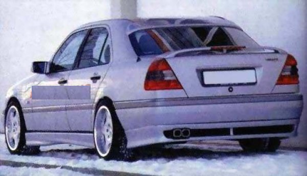 MERCEDES W 202 C:SPOJLER NA ZADNÝ NÁRAZNÍK RF - Kliknutím na obrázok zatvorte -