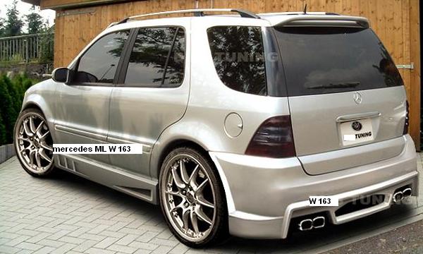 MERCEDES ML W 163:ZADNÝ NÁRAZNÍK BM-8 - Kliknutím na obrázok zatvorte -