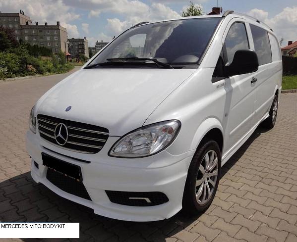 MERCEDES VITO/VIANO W639:PREDNÝ NÁRAZNÍK S-LINE - Kliknutím na obrázok zatvorte -