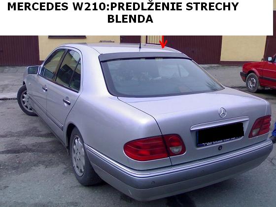 MERCEDES E W210:Predlženie strechy /BLENDA/ M-3 - Kliknutím na obrázok zatvorte -