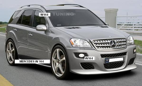 MERCEDES W 164:PREDNÝ NÁRAZNÍK BM-9 - Kliknutím na obrázok zatvorte -
