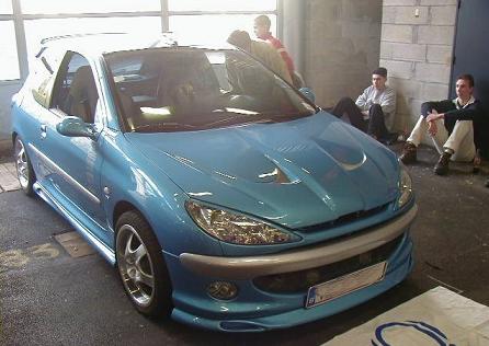 PEUGEOT 206 Spojler pod predný nárazník:TF P6 - Kliknutím na obrázok zatvorte -