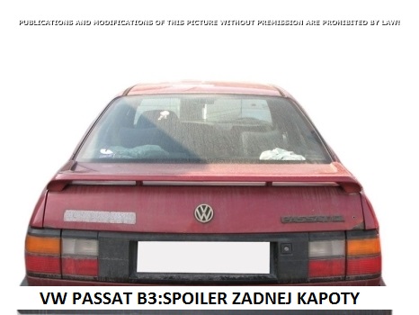 VW PASSAT B3 B4:1989-2006:SPOJLER NA ZADNÚ KAPOTU R3 - Kliknutím na obrázok zatvorte -