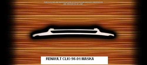 RENAULT CLIO:1998-2001:MASKA CHLADIČA/GRILL 44/ - Kliknutím na obrázok zatvorte -