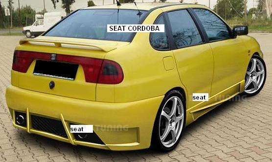 SEAT CORDOBA:1995-2002:Zadný náraznik GT - Kliknutím na obrázok zatvorte -