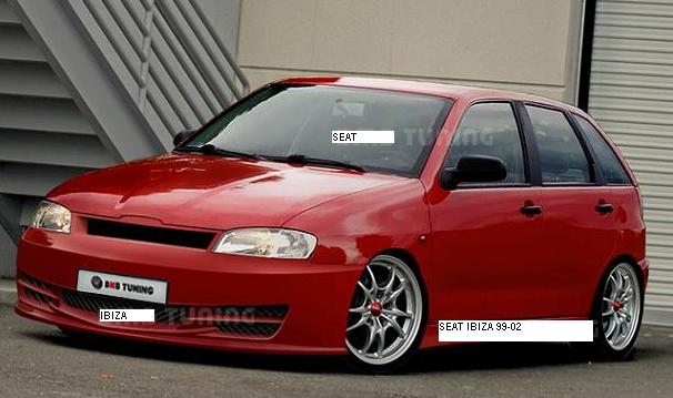 SEAT IBIZA:2000-2002:PREDNÝ NÁRAZNÍK SPORT B-04 - Kliknutím na obrázok zatvorte -