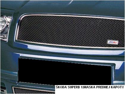 ŠKODA SUPERB 1:2001-2008:Maska prednej kapoty - Kliknutím na obrázok zatvorte -