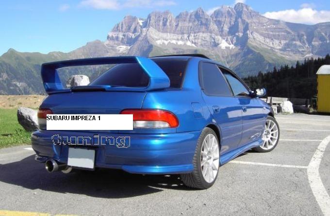 SUBARU IMPREZA 1:SPOJLER WRC AS-1:Bez brzdového svetla - Kliknutím na obrázok zatvorte -