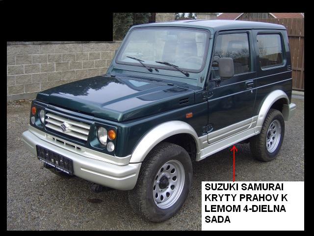 SUZUKI SAMURAI:KRYTY PRAHOV K LEMOM /4-DIELNA SADA/ - Kliknutím na obrázok zatvorte -