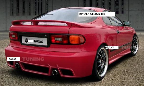 TOYOTA CELICA 180:Kryty prahov MR LOOK /Pár/ - Kliknutím na obrázok zatvorte -