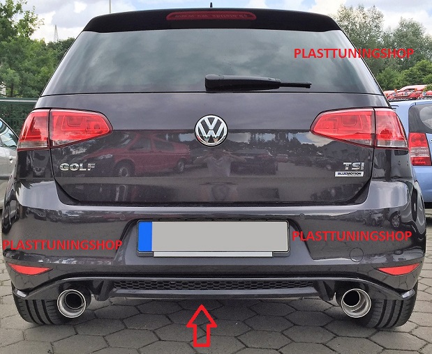 VW GOLF 7 HB:DIFÚZOR ZADNÉHO NÁRAZNÍKA R-2 - Kliknutím na obrázok zatvorte -