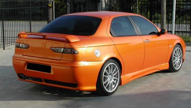 ALFA ROMEO 156:Spojler na zadnú kapotu zo svetlom R-1 - Kliknutím na obrázok zatvorte -