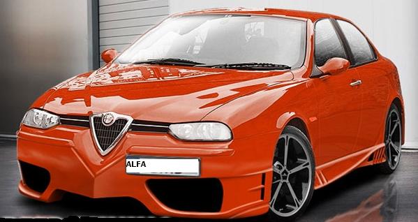 ALFA ROMEO 156:PREDNÝ NÁRAZNÍK MODENA - Kliknutím na obrázok zatvorte -