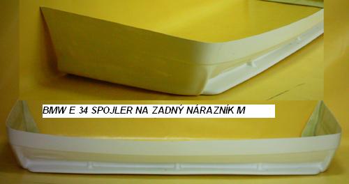 BMW E 34:SPOJLER NA ZADNÝ NÁRAZNÍK M-10 - Kliknutím na obrázok zatvorte -