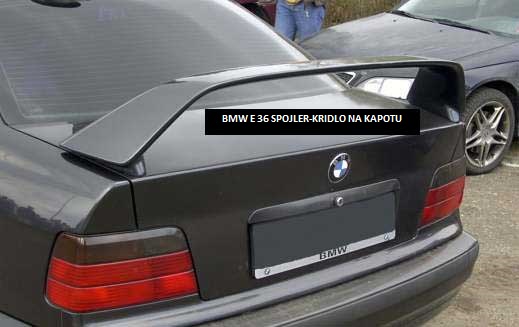 BMW 3 E36:SPOJLER NA ZADNÚ KAPOTU SPORT-2 - Kliknutím na obrázok zatvorte -