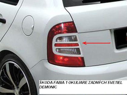 ŠKODA FABIA 1 HB:Okuliare zadných svetiel:DEMONIC - Kliknutím na obrázok zatvorte -