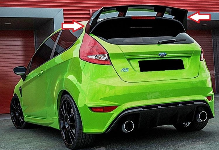 FORD FIESTA MK7:SPOJLER RS - Kliknutím na obrázok zatvorte -