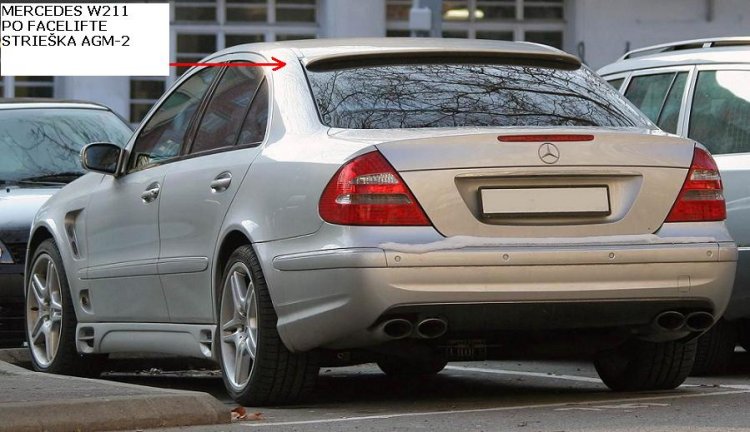 MERCEDES E W211:FL:SPOJLER-STRIEŠKA AGM-2 - Kliknutím na obrázok zatvorte -