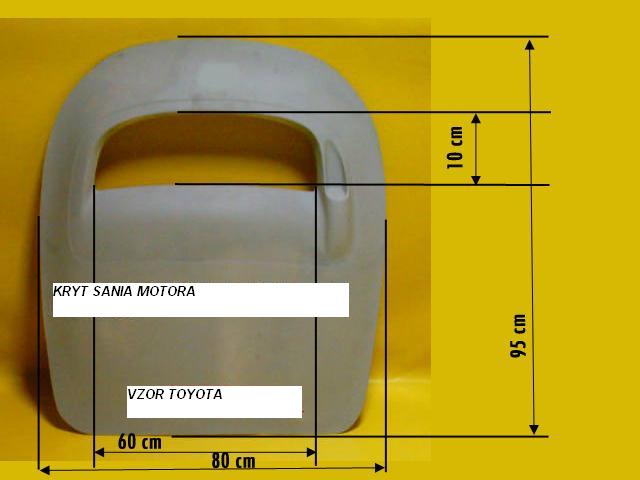 KRYT SANIA MOTORA UNIVERZÁLNY:VZOR TOYOTA - Kliknutím na obrázok zatvorte -