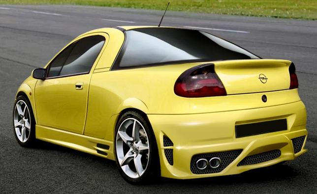 OPEL TIGRA:ZADNÝ NÁRAZNÍK MODENA SPORT - Kliknutím na obrázok zatvorte -